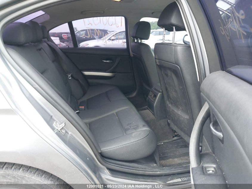 2011 BMW 3 Series VIN: WBAPG7C50BA795166 Lot: 12001021