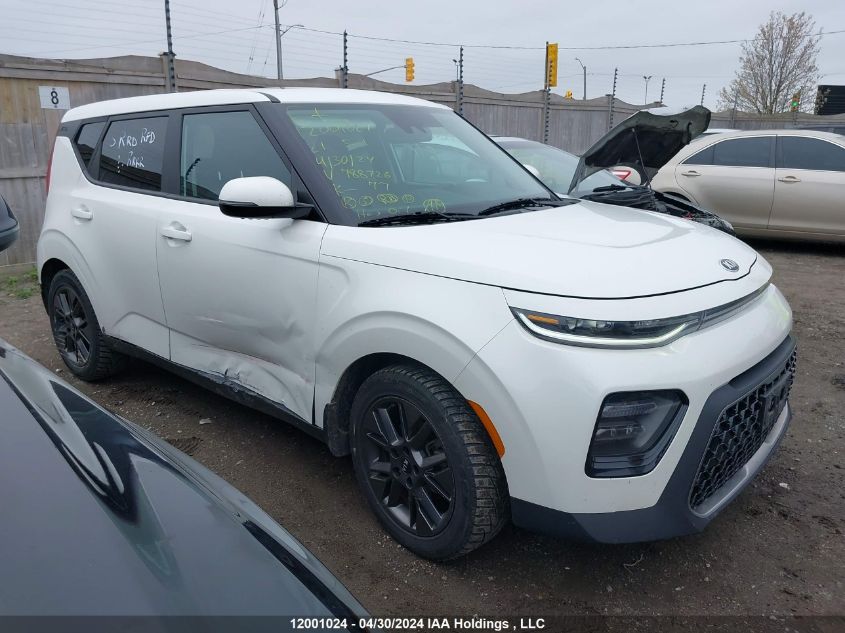 2021 Kia Soul VIN: KNDJ33AU0M7788726 Lot: 12001024