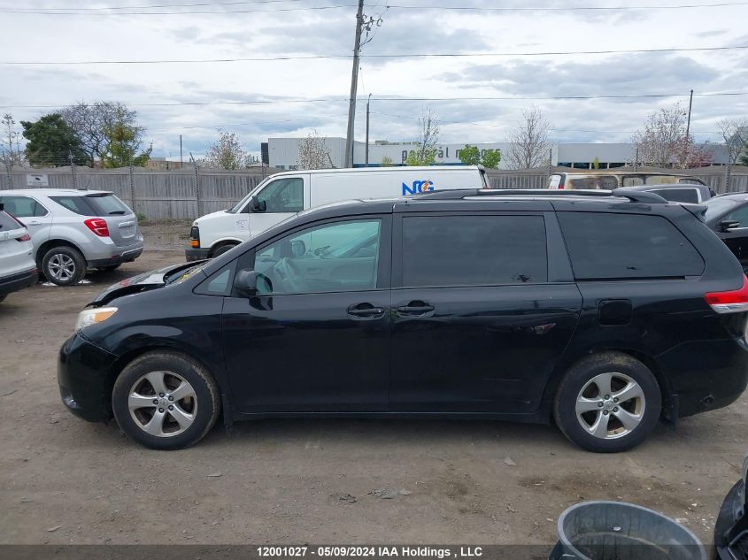 2014 Toyota Sienna Le VIN: 5TDKK3DC3ES410160 Lot: 12001027