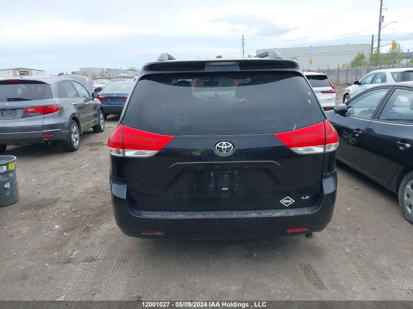2014 Toyota Sienna Le VIN: 5TDKK3DC3ES410160 Lot: 12001027