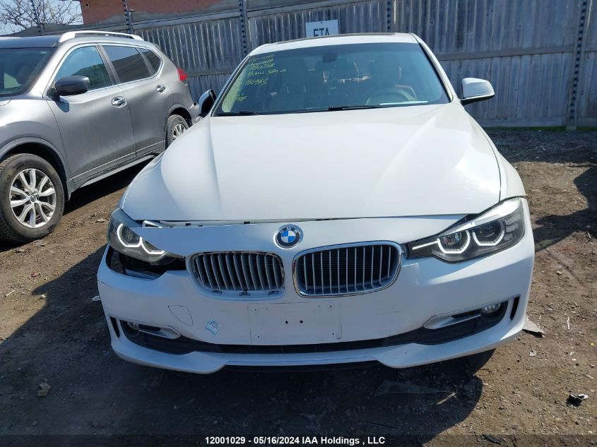 2013 BMW 320 I xDrive VIN: WBA3C3C57DF980758 Lot: 12001029