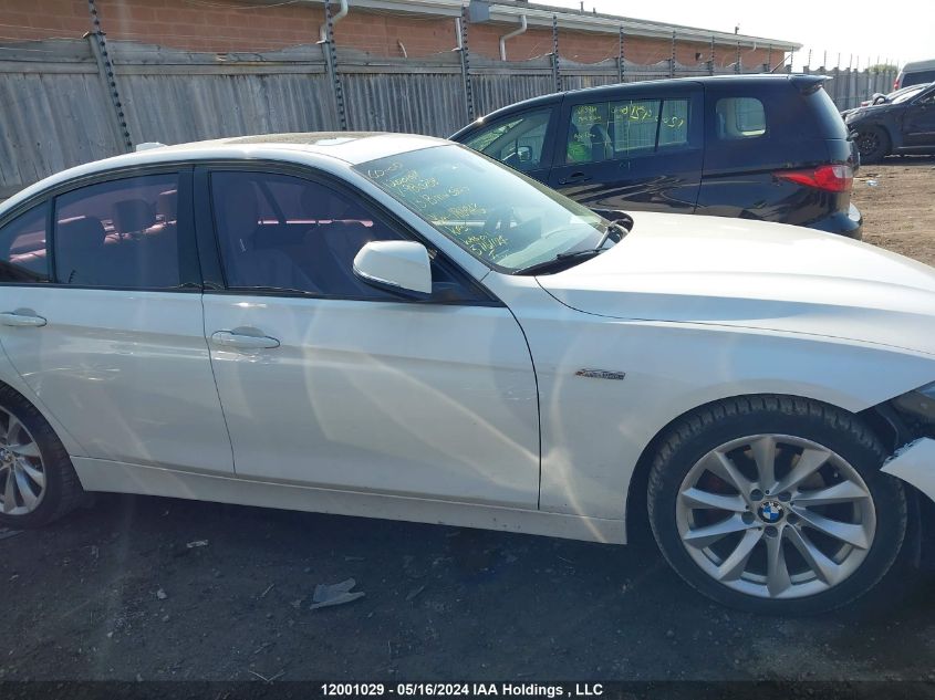 2013 BMW 320 I xDrive VIN: WBA3C3C57DF980758 Lot: 12001029