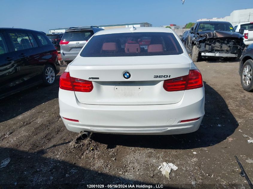 2013 BMW 320 I xDrive VIN: WBA3C3C57DF980758 Lot: 12001029