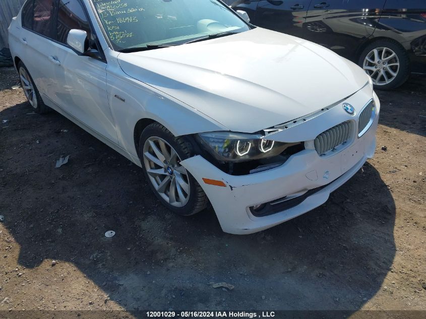 2013 BMW 320 I xDrive VIN: WBA3C3C57DF980758 Lot: 12001029