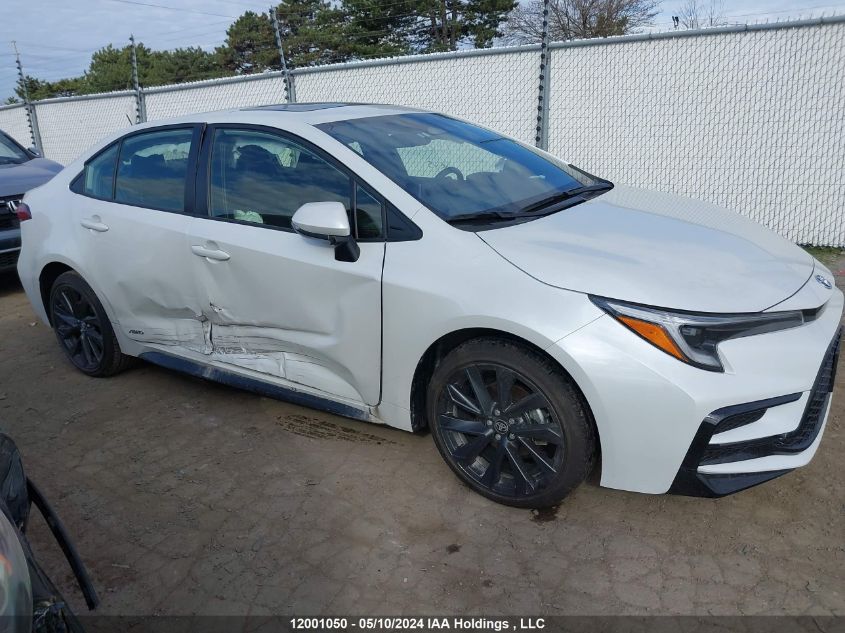 2024 Toyota Corolla Hybrid VIN: JTDBDMHE5RJ008204 Lot: 12001050