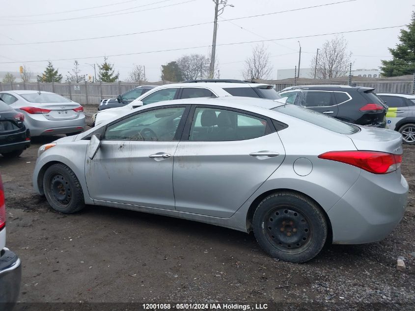 2013 Hyundai Elantra Limited VIN: 5NPDH4AE5DH225647 Lot: 12001058