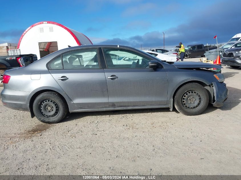 2015 Volkswagen Jetta Sedan VIN: 3VW2K7AJ2FM203381 Lot: 12001064