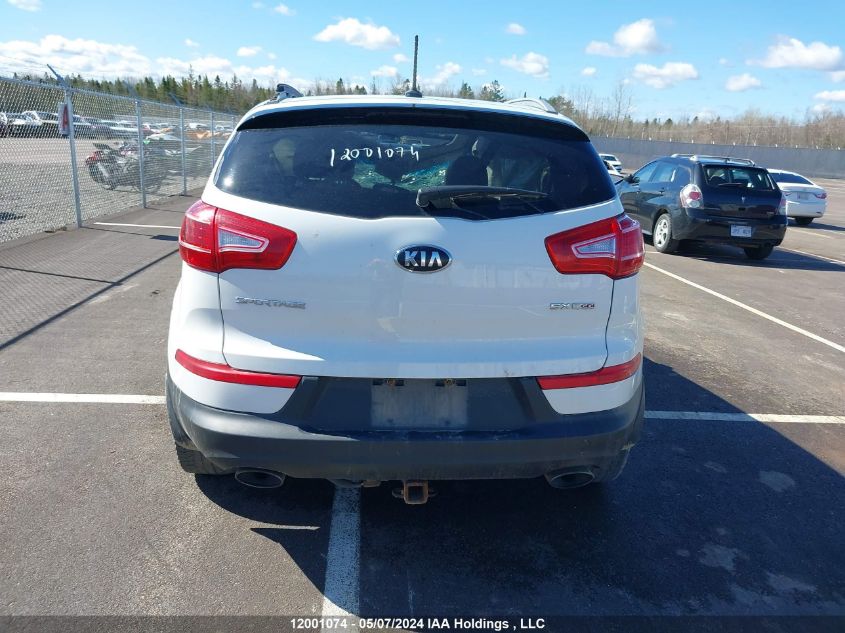 2013 Kia Sportage Sx VIN: KNDPCCA6XD7498831 Lot: 12001074