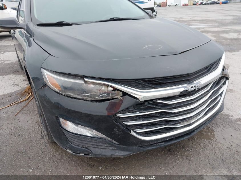 2022 Chevrolet Malibu Lt VIN: 1G1ZD5ST9NF109814 Lot: 12001077