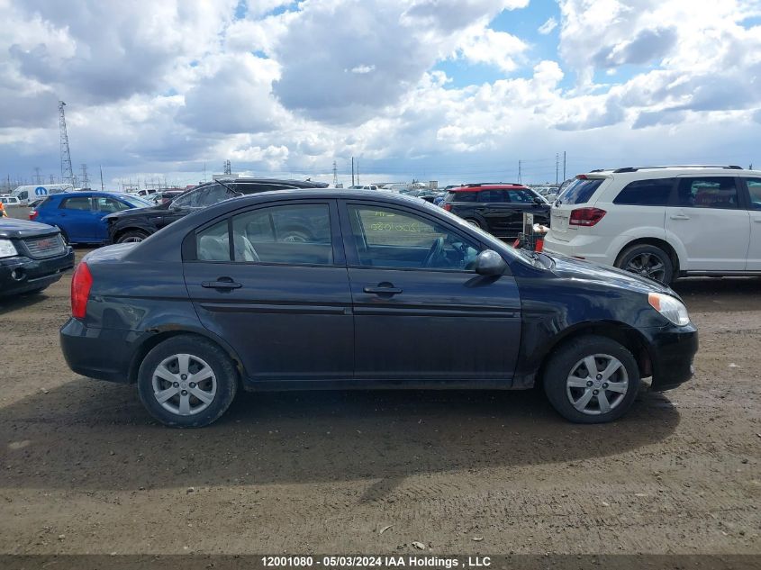 2009 Hyundai Accent VIN: KMHCN45CX9U333039 Lot: 12001080