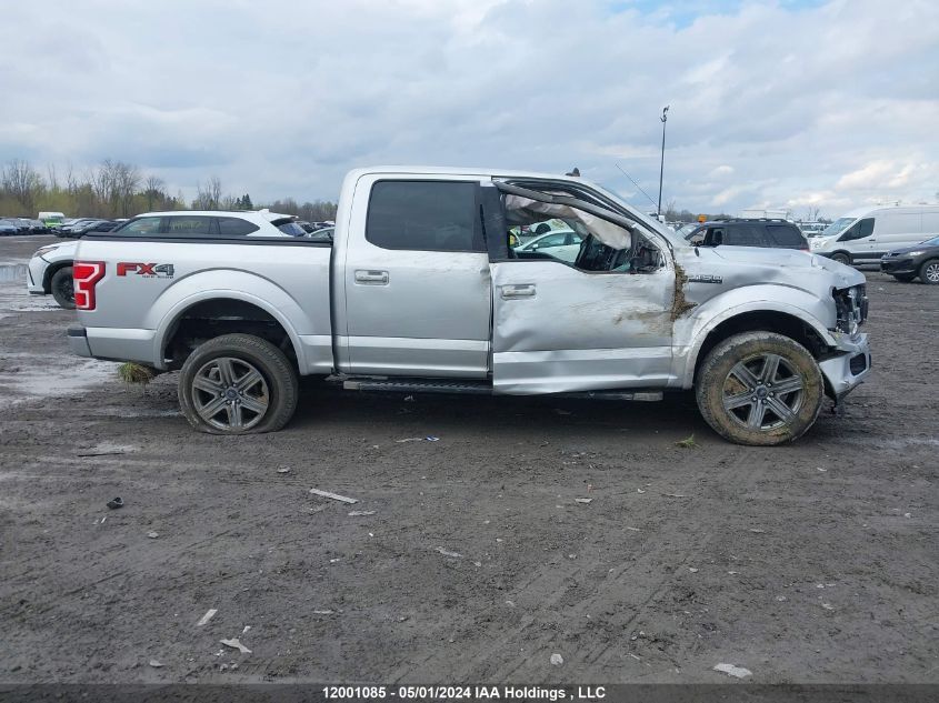 2019 Ford F150 Supercrew VIN: 1FTEW1E53KFC90572 Lot: 12001085