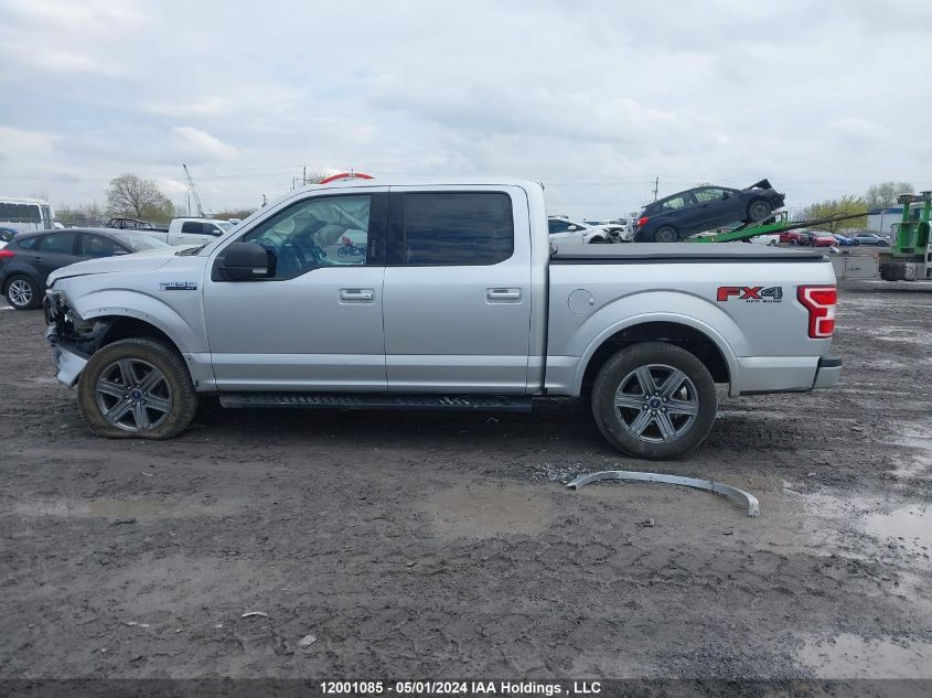 2019 Ford F150 Supercrew VIN: 1FTEW1E53KFC90572 Lot: 12001085