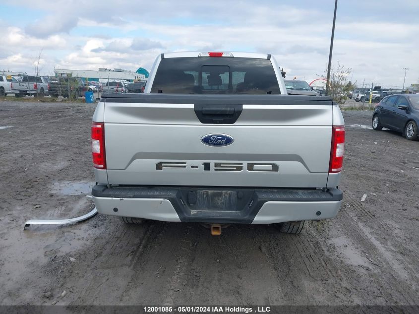 2019 Ford F150 Supercrew VIN: 1FTEW1E53KFC90572 Lot: 12001085