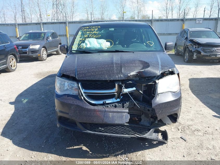 2014 Dodge Grand Caravan VIN: 2C4RDGBG0ER369260 Lot: 12001089