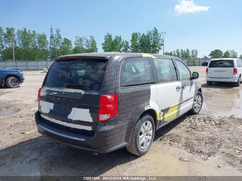 2014 Dodge Grand Caravan VIN: 2C4RDGBG0ER369260 Lot: 12001089