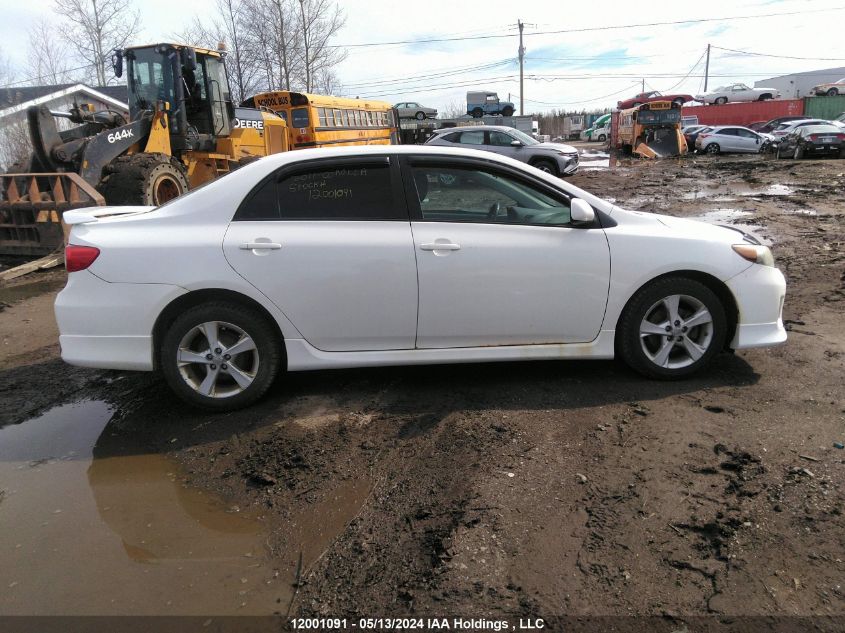 2011 Toyota Corolla S/Le VIN: 2T1BU4EE7BC575052 Lot: 12001091