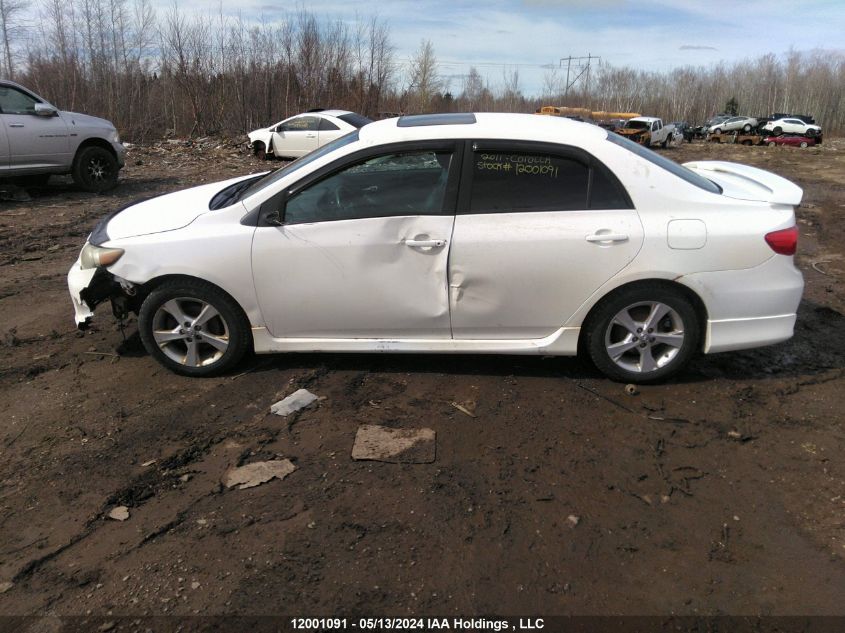 2011 Toyota Corolla S/Le VIN: 2T1BU4EE7BC575052 Lot: 12001091