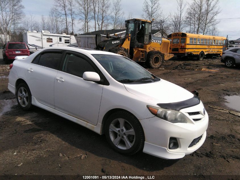 2011 Toyota Corolla S/Le VIN: 2T1BU4EE7BC575052 Lot: 12001091