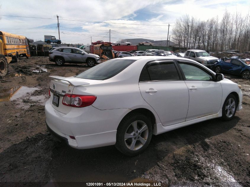 2011 Toyota Corolla S/Le VIN: 2T1BU4EE7BC575052 Lot: 12001091