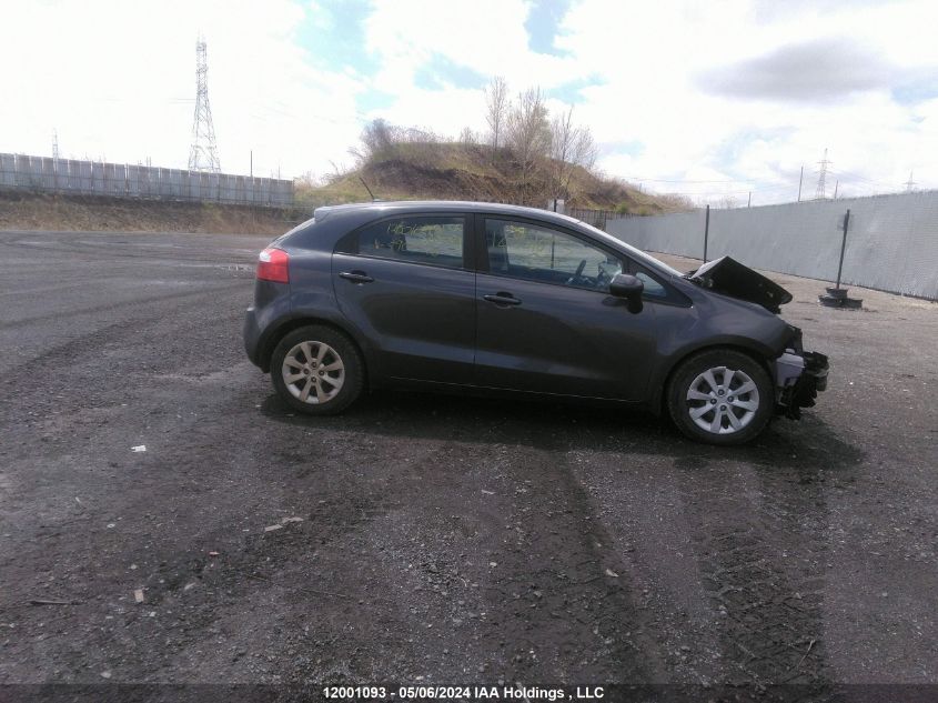 2013 Kia Rio VIN: KNADM5A32D6890626 Lot: 12001093