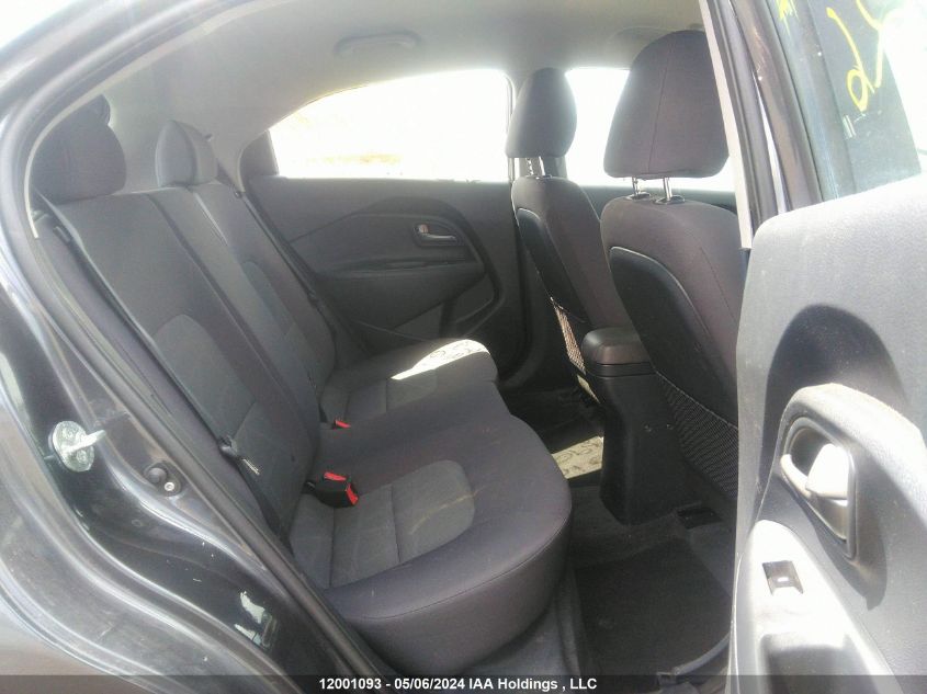 2013 Kia Rio VIN: KNADM5A32D6890626 Lot: 12001093