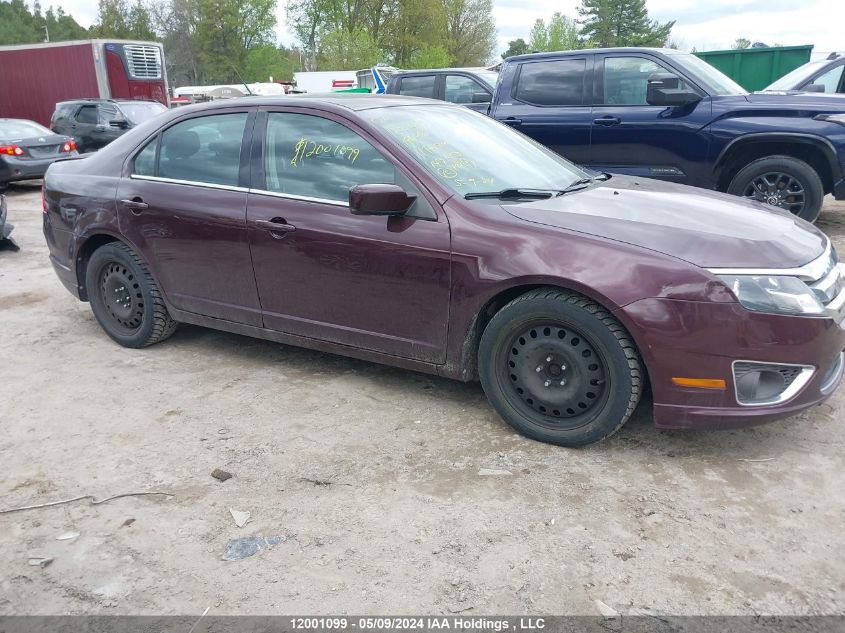 2011 Ford Fusion Sel VIN: 3FAHP0JA8BR186806 Lot: 12001099