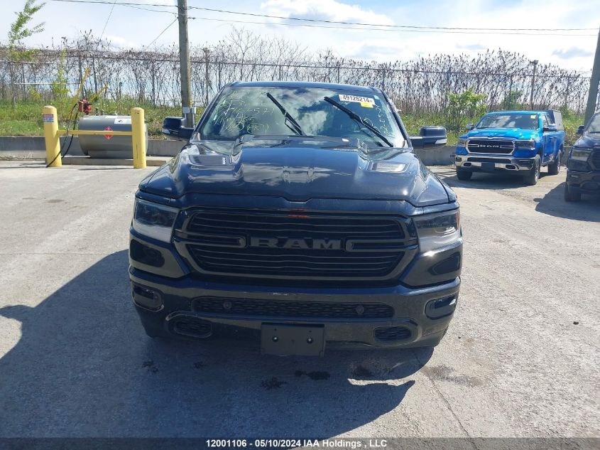 2022 Ram 1500 Sport VIN: 1C6SRFVT0NN467571 Lot: 12001106