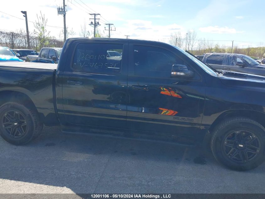 2022 Ram 1500 Sport VIN: 1C6SRFVT0NN467571 Lot: 12001106