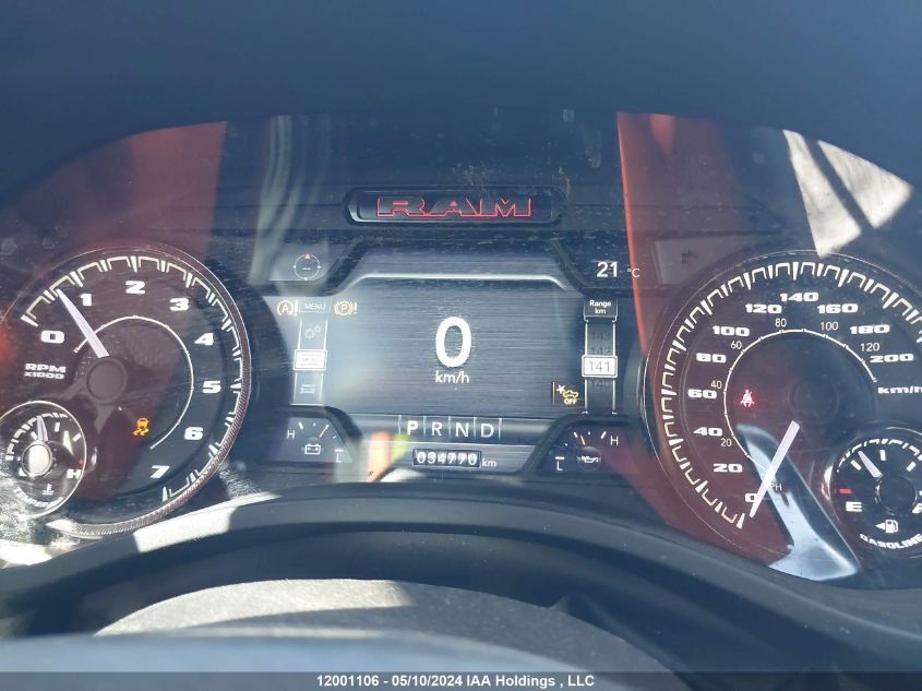 2022 Ram 1500 Sport VIN: 1C6SRFVT0NN467571 Lot: 12001106