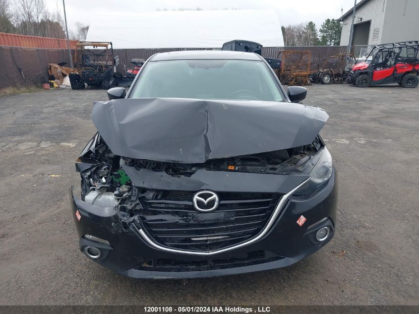 2016 Mazda Mazda3 VIN: JM1BM1M38G1354246 Lot: 12001108
