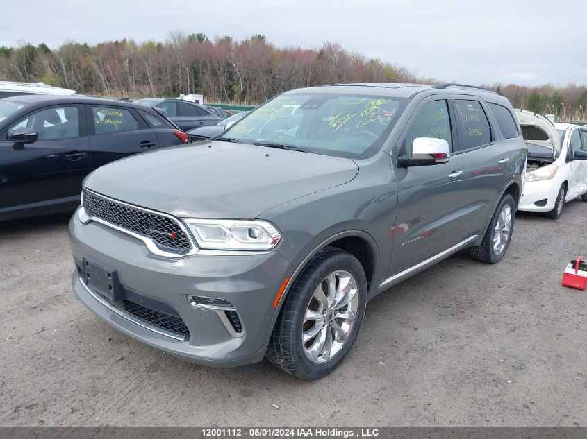 2021 Dodge Durango Citadel VIN: 1C4RDJEG0MC694586 Lot: 12001112