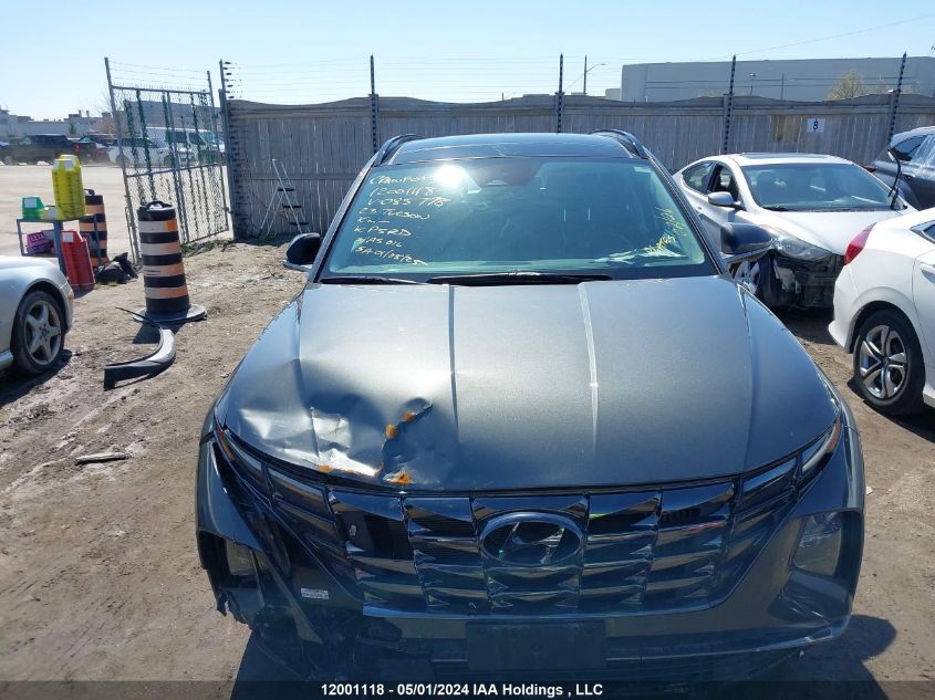 2023 Hyundai Tucson Luxury VIN: KM8JCCA10PU085778 Lot: 12001118