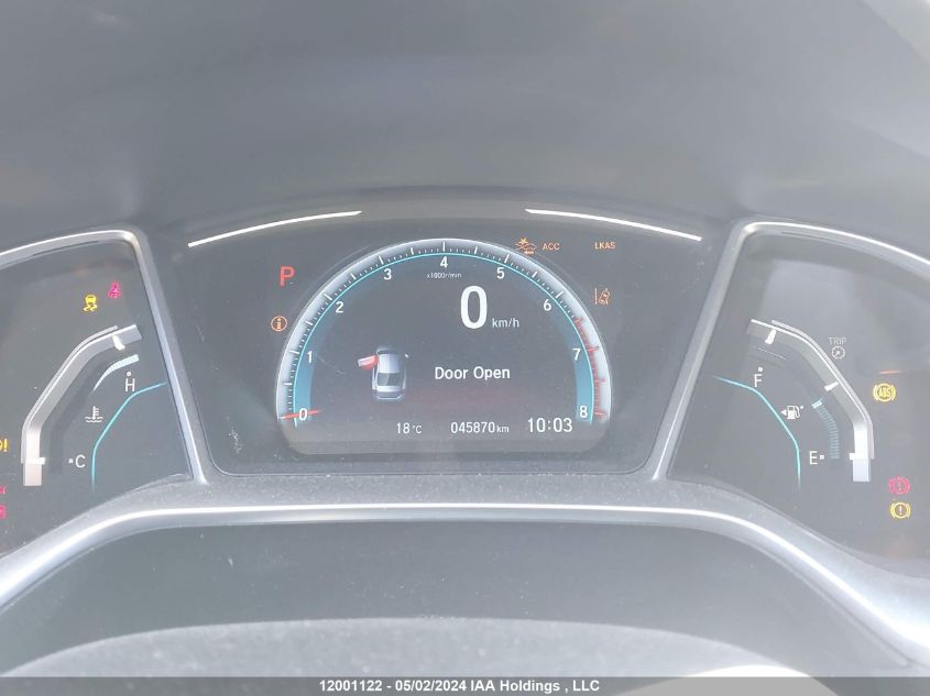 2019 Honda Civic VIN: 2HGFC1F94KH104679 Lot: 12001122