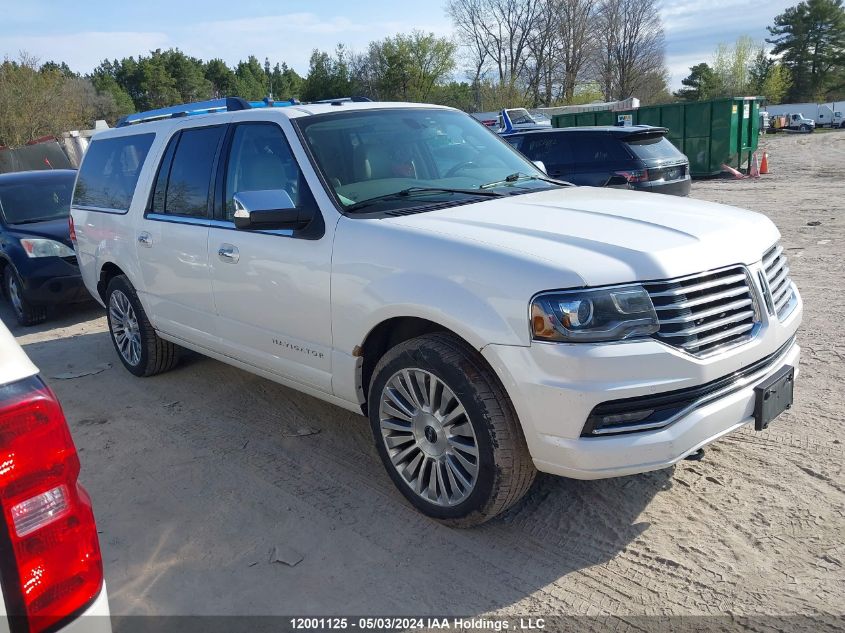 2016 Lincoln Navigator L Select VIN: 5LMJJ3JT1GEL10496 Lot: 12001125
