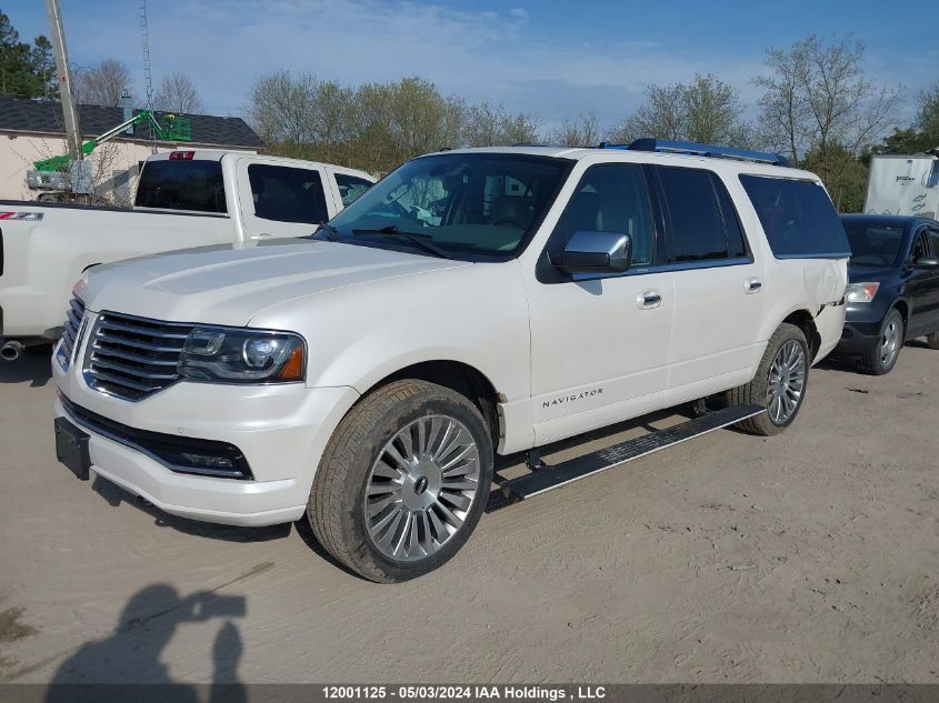 2016 Lincoln Navigator L Select VIN: 5LMJJ3JT1GEL10496 Lot: 12001125