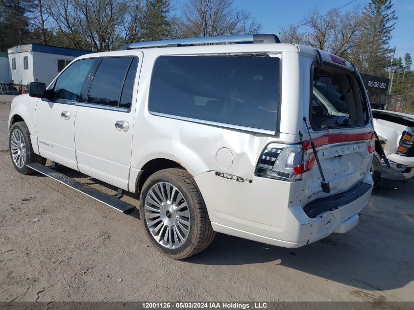 2016 Lincoln Navigator L Select VIN: 5LMJJ3JT1GEL10496 Lot: 12001125