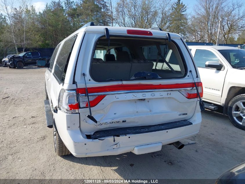 2016 Lincoln Navigator L Select VIN: 5LMJJ3JT1GEL10496 Lot: 12001125