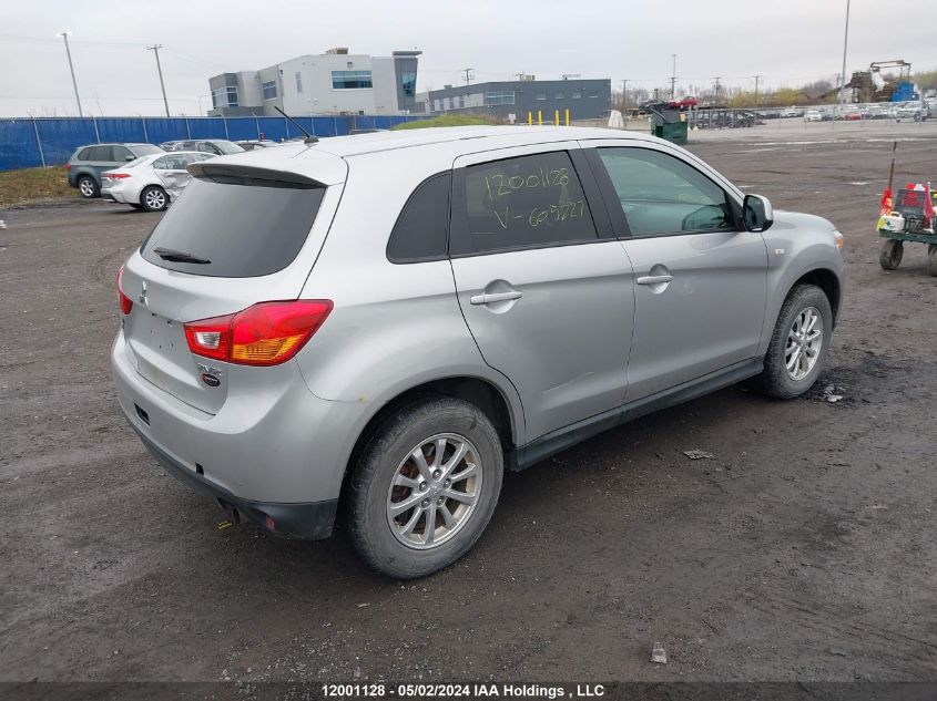 2013 Mitsubishi Rvr VIN: 4A4AJ3AU8DE605227 Lot: 12001128