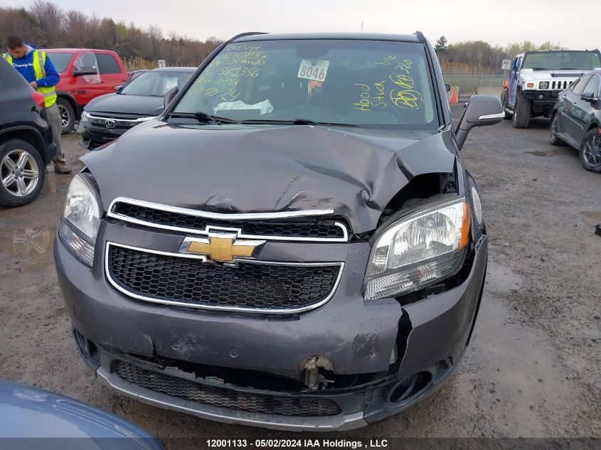 2014 Chevrolet Orlando VIN: KL77P2EK1EK585356 Lot: 12001133