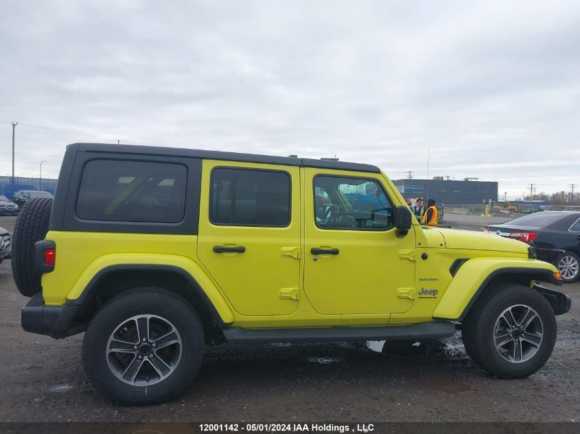 2023 Jeep Wrangler 4-Door Sahara VIN: 1C4HJXEG8PW542520 Lot: 12001142