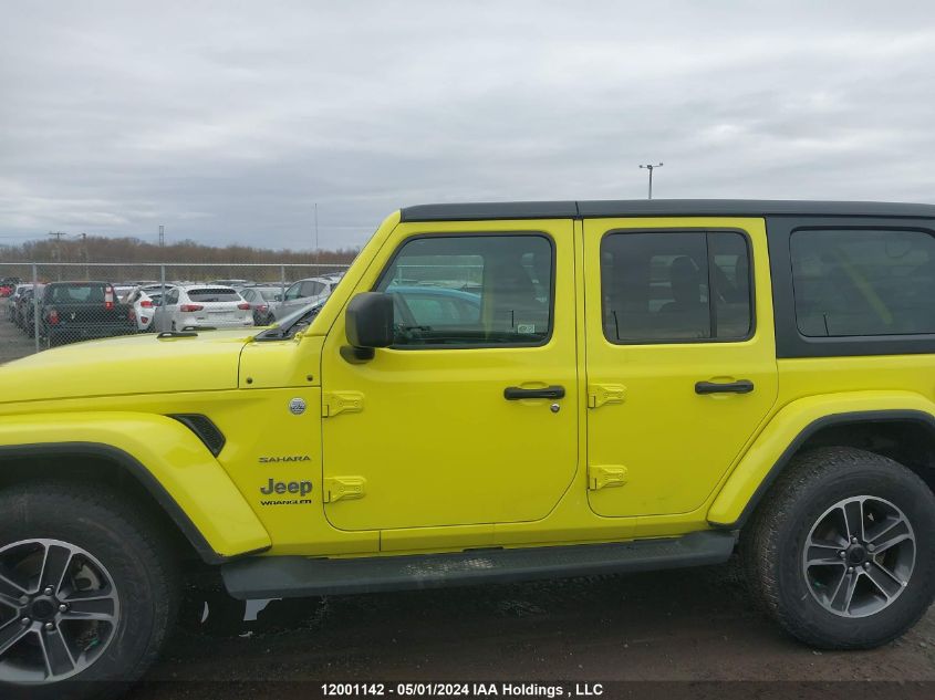 2023 Jeep Wrangler 4-Door Sahara VIN: 1C4HJXEG8PW542520 Lot: 12001142