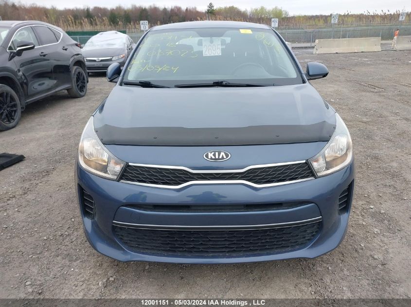 2018 Kia Rio 5-Door VIN: 3KPA25AB2JE037023 Lot: 12001151