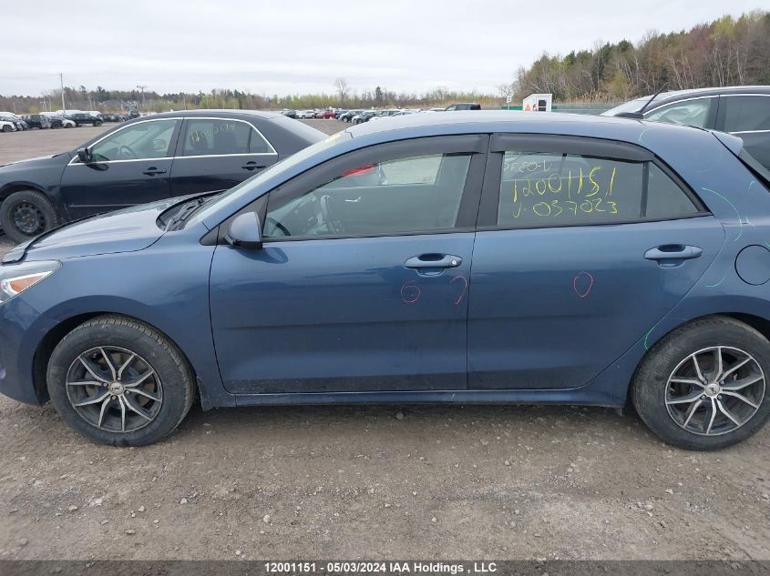 2018 Kia Rio 5-Door VIN: 3KPA25AB2JE037023 Lot: 12001151