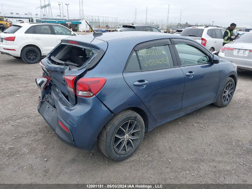 2018 Kia Rio 5-Door VIN: 3KPA25AB2JE037023 Lot: 12001151