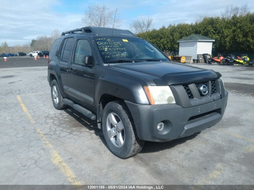 2007 Nissan Xterra VIN: 5N1AN08WX7C533945 Lot: 12001155