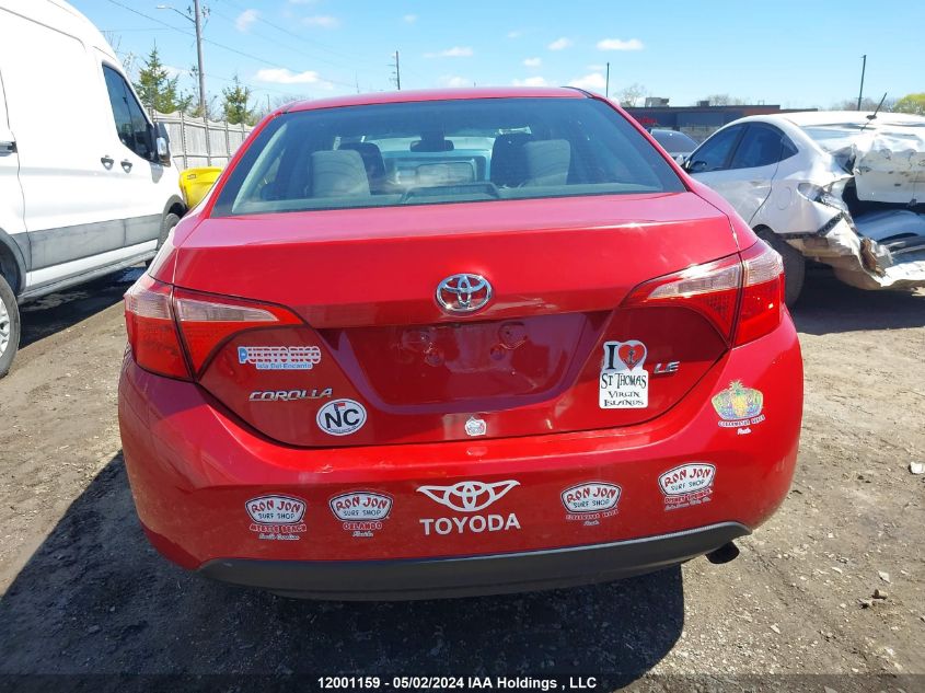 2017 Toyota Corolla VIN: 2T1BURHE3HC792826 Lot: 12001159