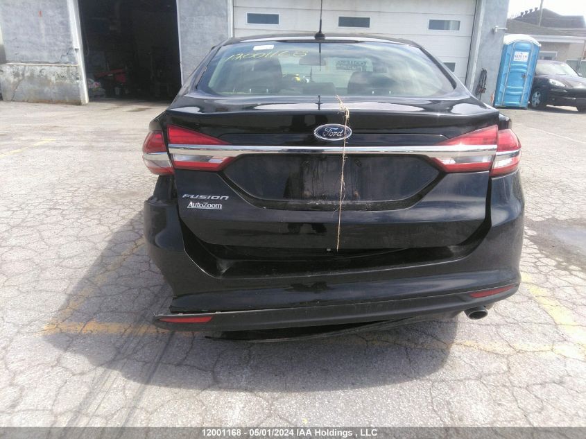 2017 Ford Fusion S VIN: 3FA6P0G7XHR337950 Lot: 12001168