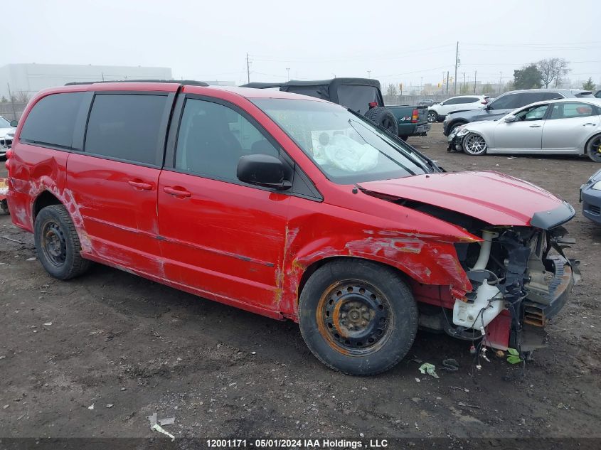 2012 Dodge Grand Caravan Se/Sxt VIN: 2C4RDGBG7CR267662 Lot: 12001171