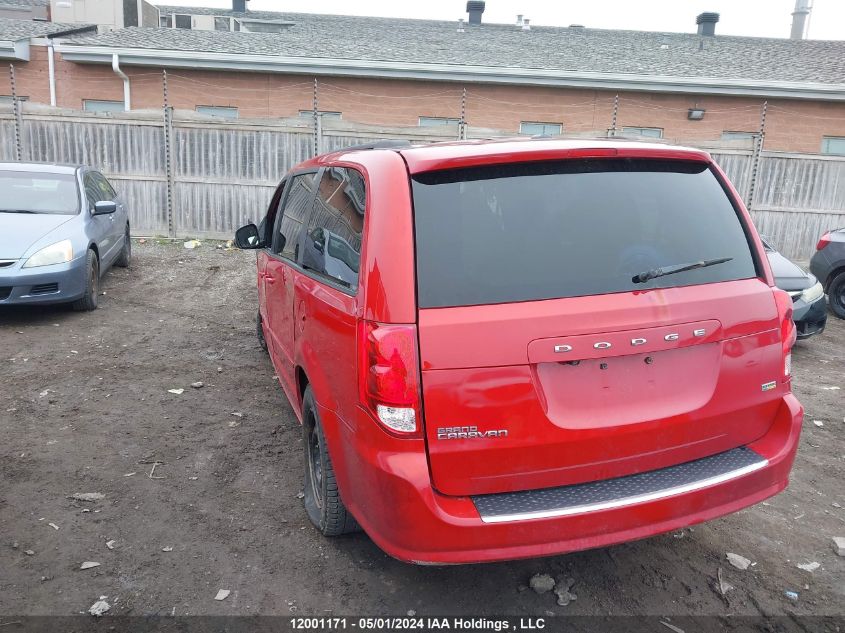 2012 Dodge Grand Caravan Se/Sxt VIN: 2C4RDGBG7CR267662 Lot: 12001171