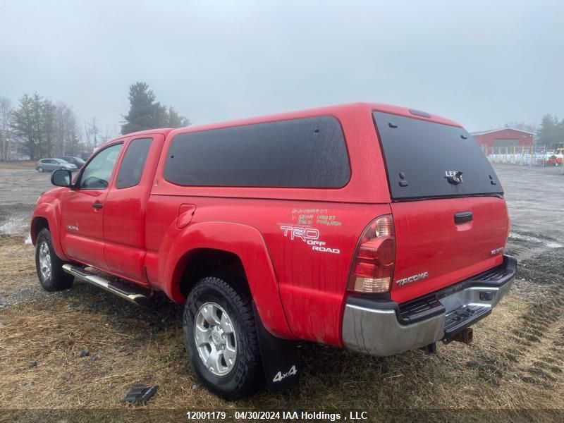 2007 Toyota Tacoma Access Cab VIN: 5TEUU42N77Z325549 Lot: 12001179